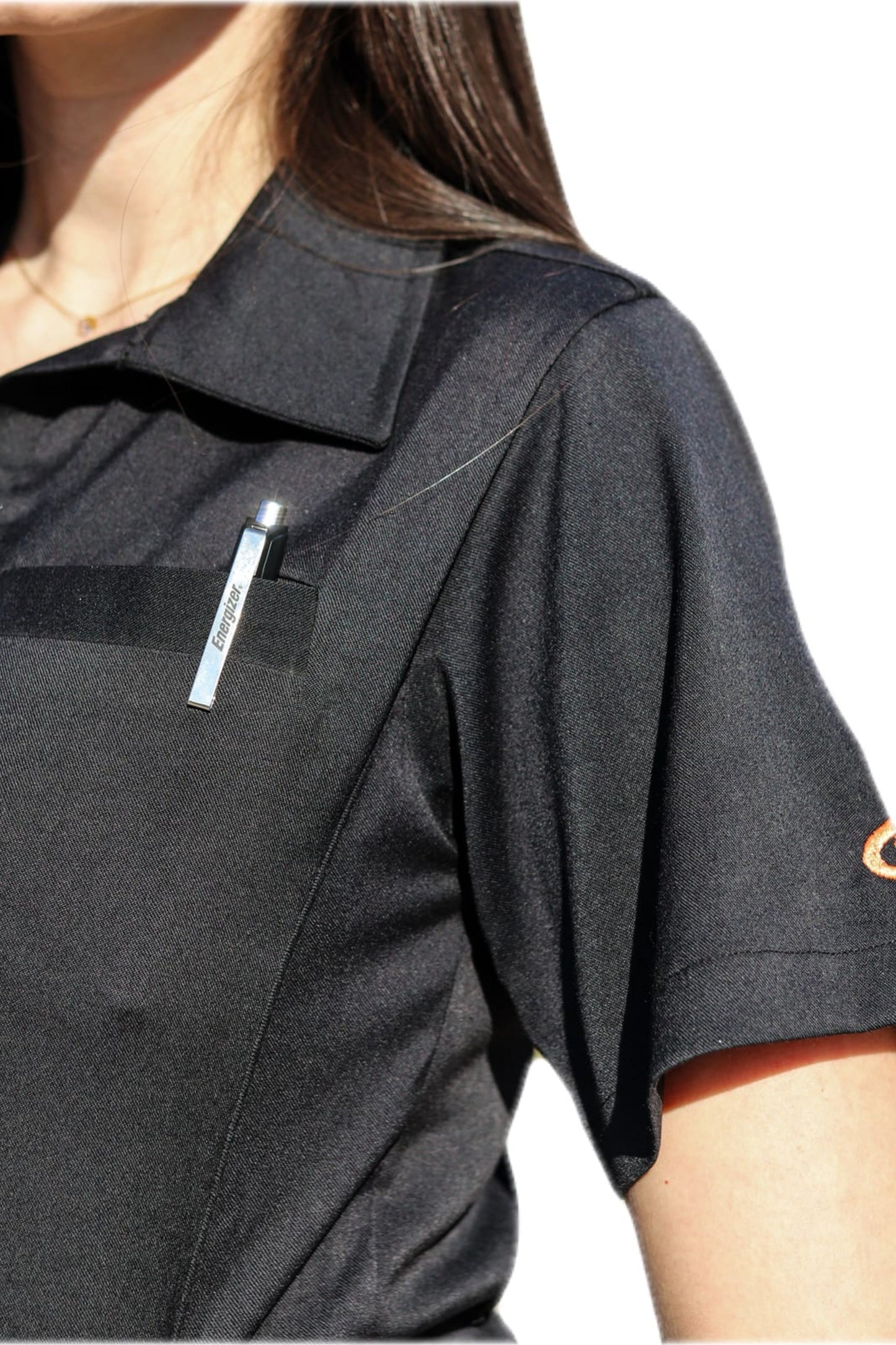 Unisex polo scrub